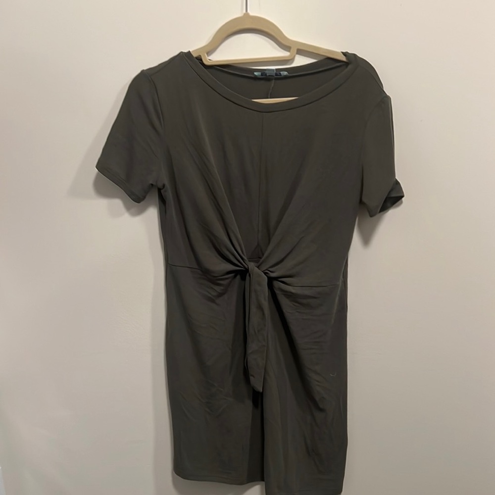 Forest green dress